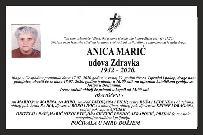 Anica  Marić