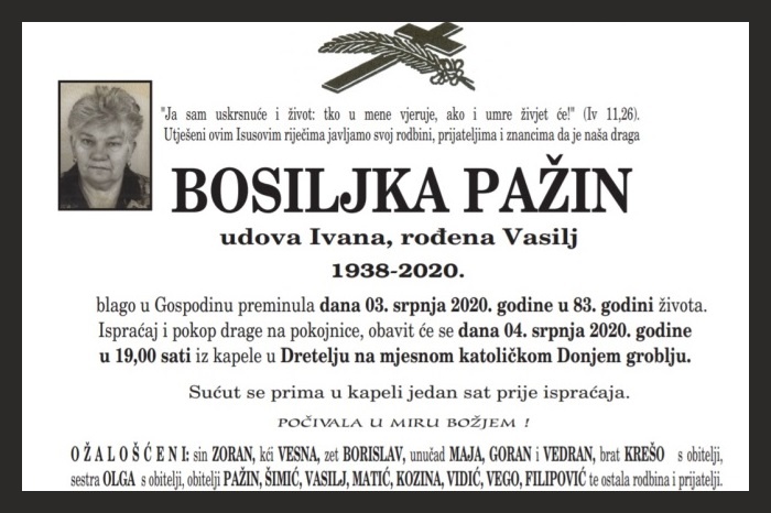 Bosiljka  Pažin