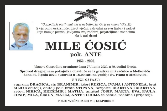 Mile  Ćosić