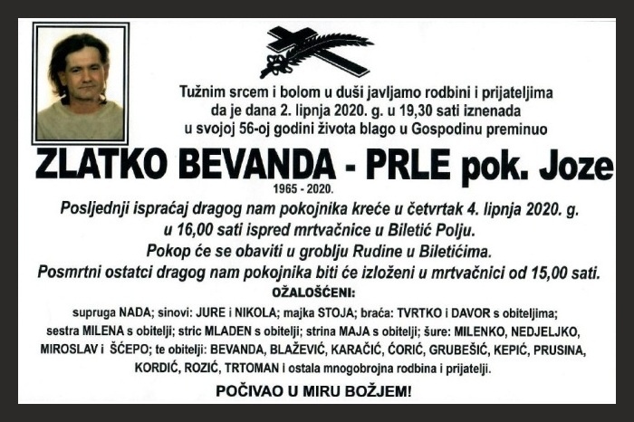 Zlatko Bevanda –  Prle