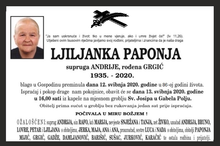 Ljiljanka  Paponja