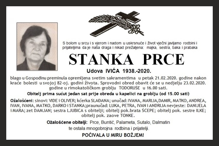 Stanka  Prce
