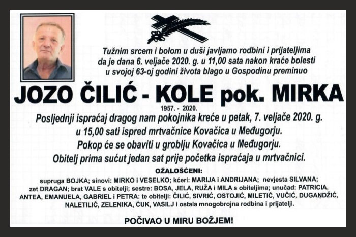 Jozo Čilić  –Kole