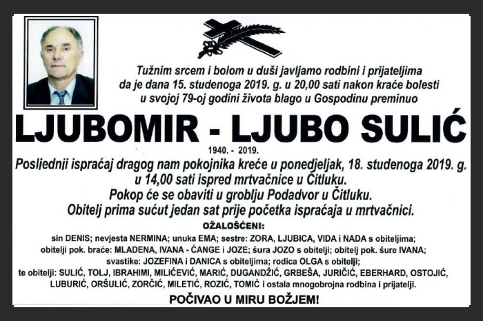Ljubomir – Ljubo  Sulić