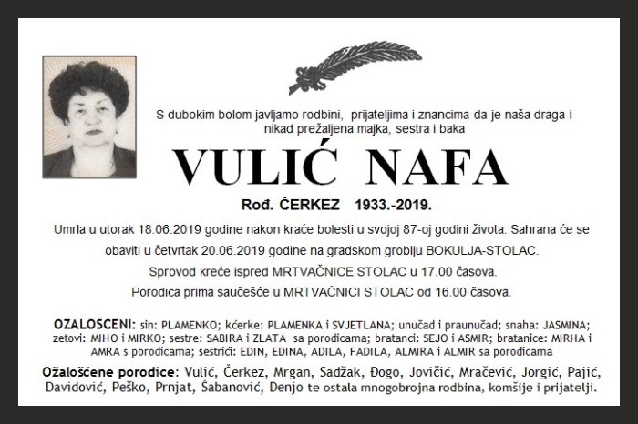 Vulić  Nafa