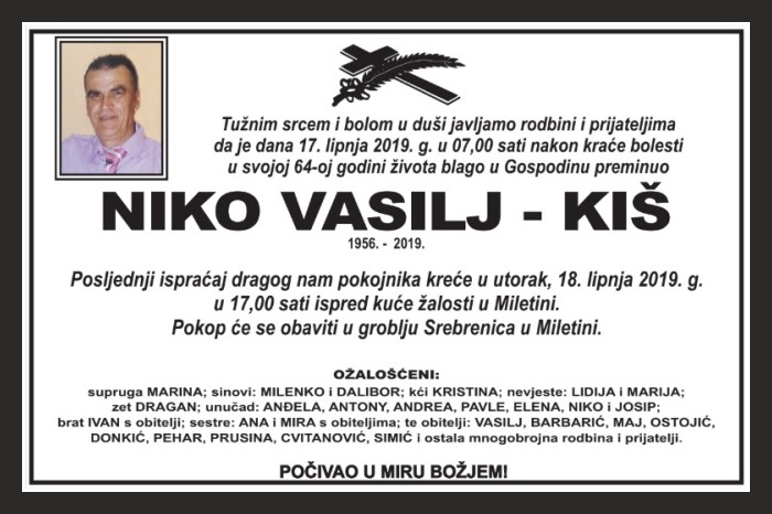 Niko Vasilj –  Kiš
