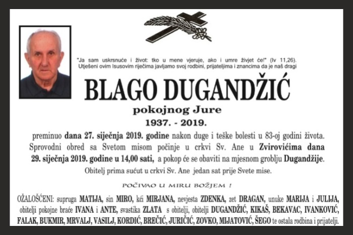 Blago  Dugandžić