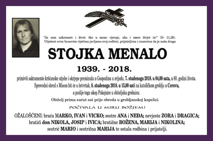 Stojka  Menalo