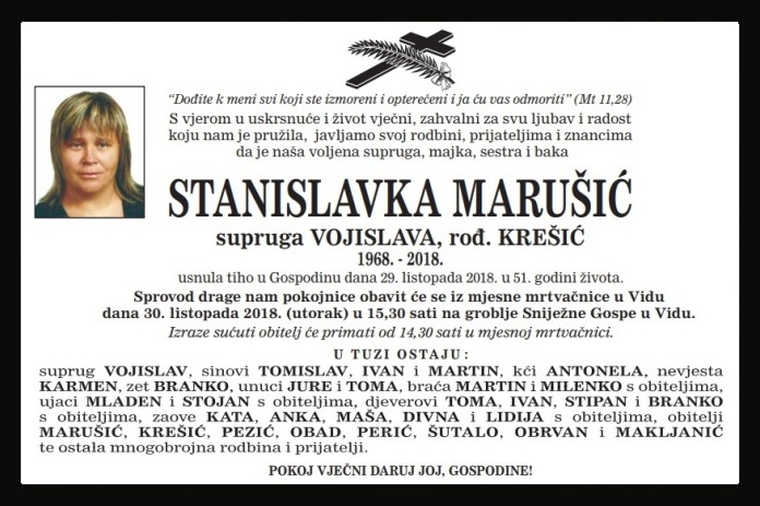 Stanislavka  Marušić