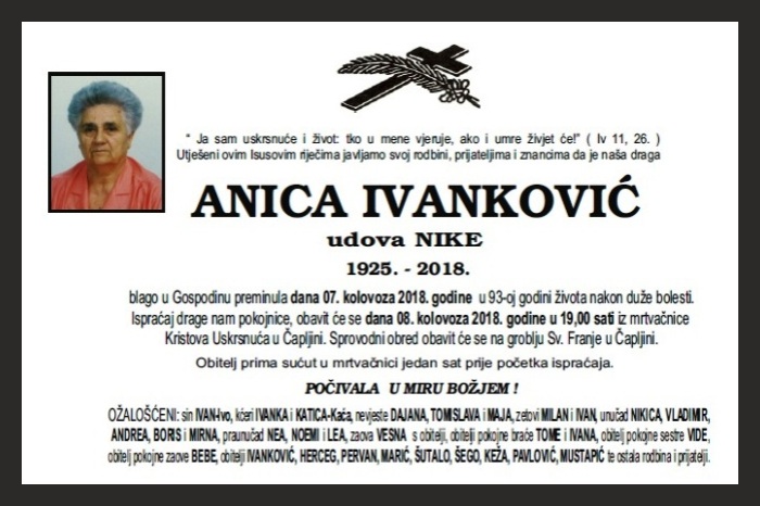 Anica  Ivanković