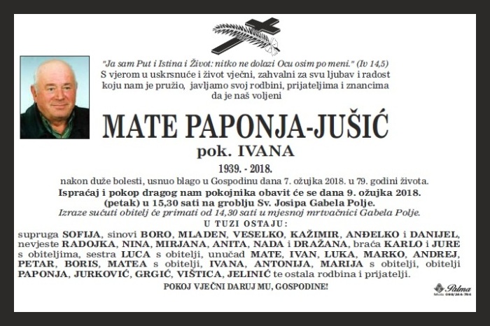 Mate Paponja –  Jušić