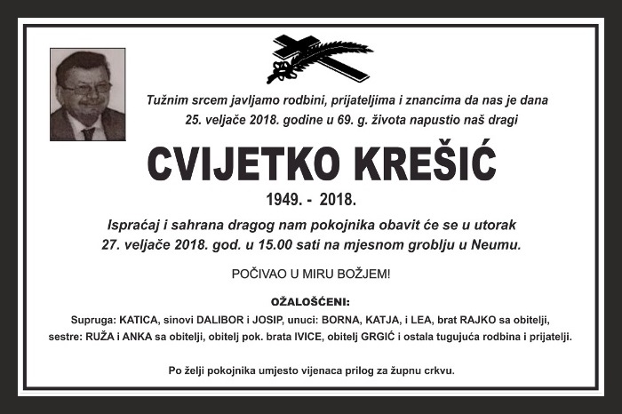 Cvijetko  Krešić