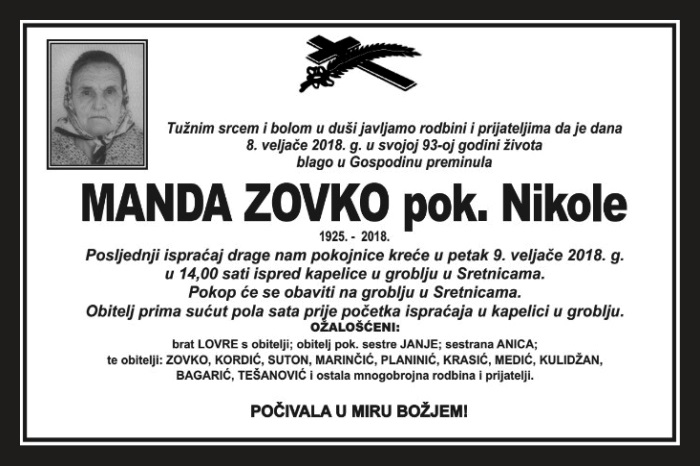 Manda  Zovko
