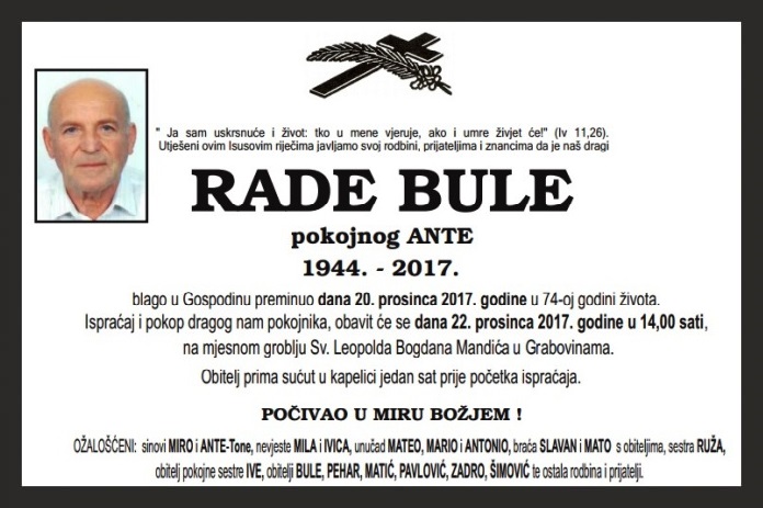 Rade  Bule
